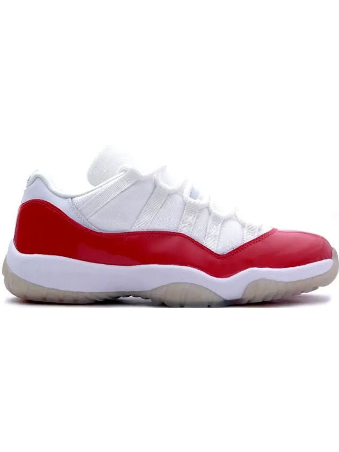 Мужские кроссовки Lifestyle Jordan 11 Retro Low — изображение 1 из 1, белый/красный