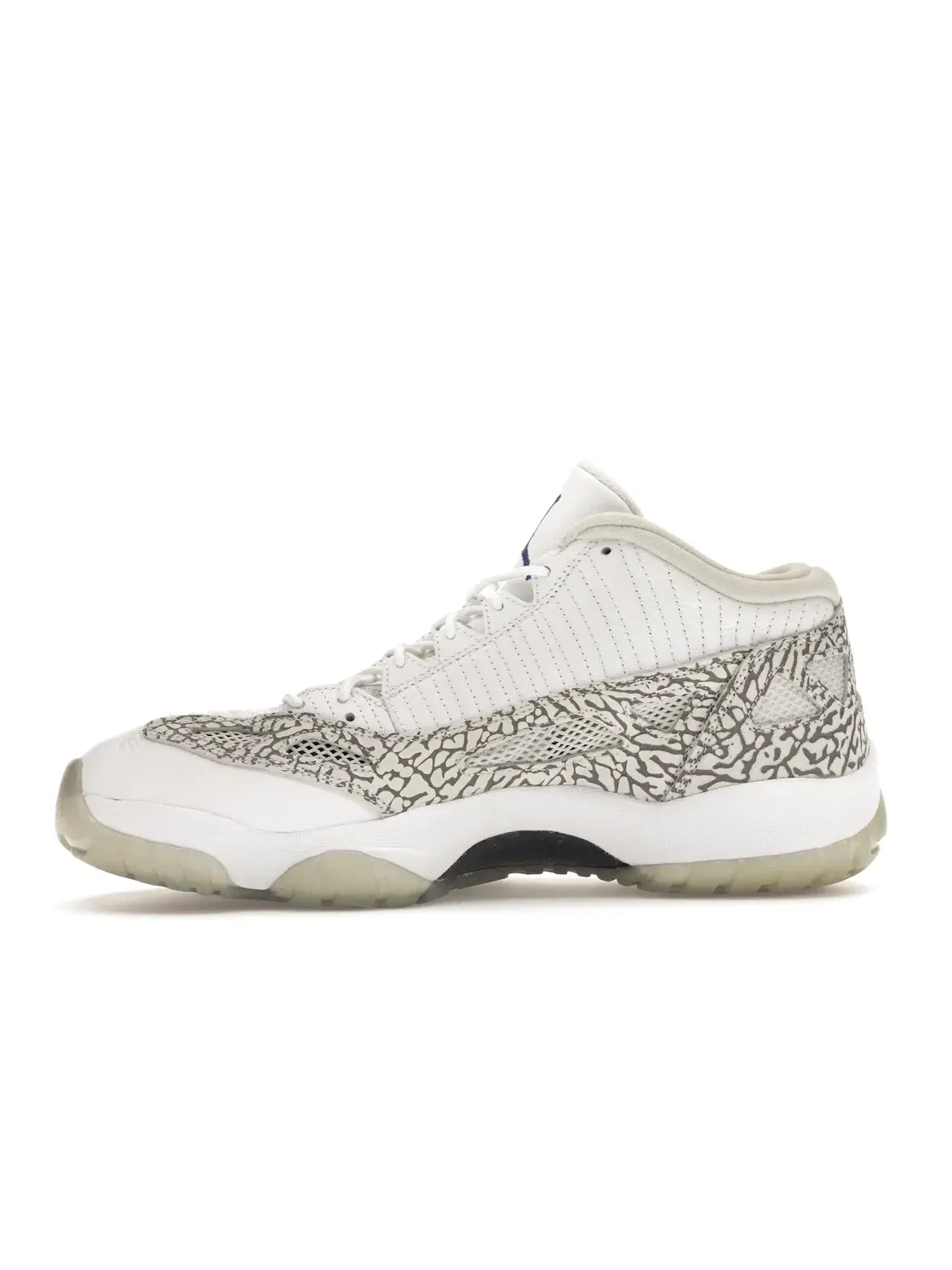 Мужские кроссовки с низким верхом Jordan 11 Retro Low IE Cobalt — изображение 3 из 4, белый/-серый-серый