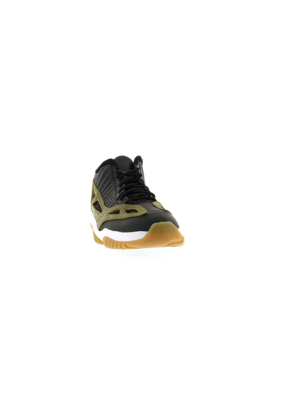 Мужские кроссовки с низким верхом Jordan 11 Retro Low IE Jordan — изображение 2 из 4, черный/зеленый-желтый