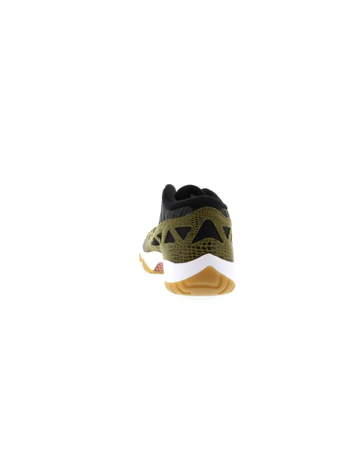Мужские кроссовки с низким верхом Jordan 11 Retro Low IE Jordan — изображение 4 из 4, черный/зеленый-желтый