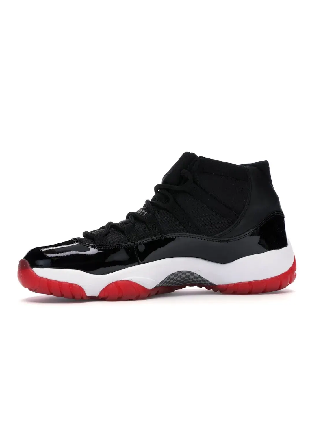 Мужские кроссовки с высоким верхом Jordan 11 Retro Playoffs Jordan — изображение 3 из 4, черный/красный-белый