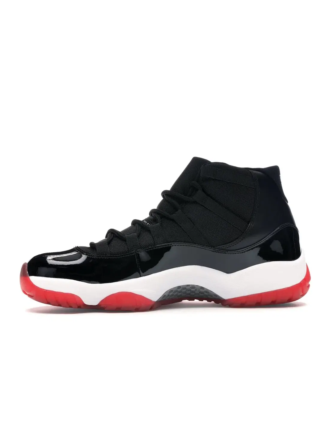Мужские кроссовки с высоким верхом Jordan 11 Retro Playoffs Bred Jordan — изображение 3 из 4, черный/красный-белый