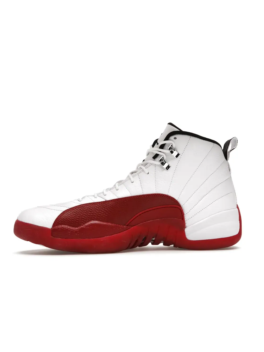Мужские кроссовки с кожаным верхом Jordan 12 Retro Jordan — изображение 3 из 4, белый/красный