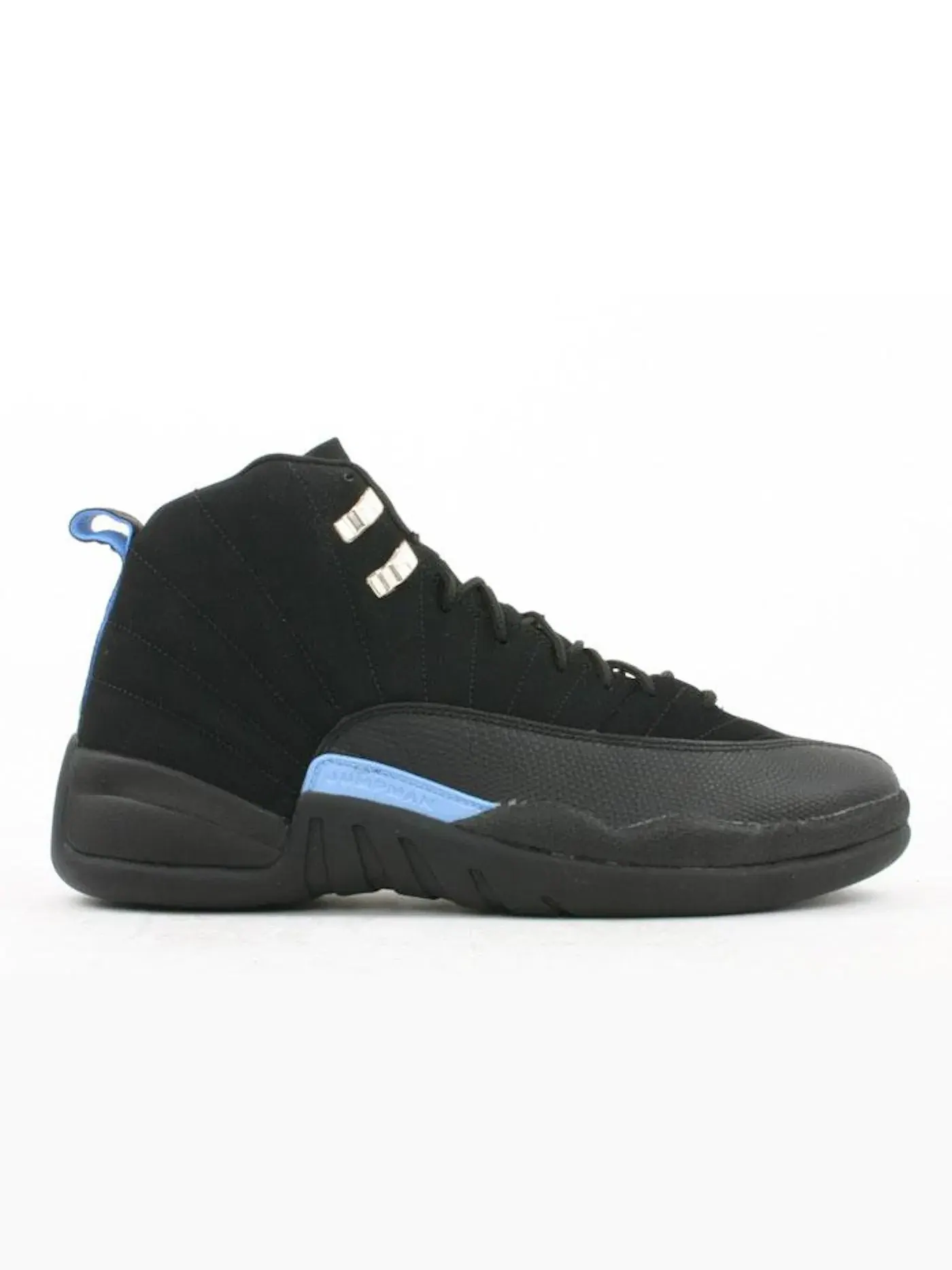 Мужские кроссовки замшевые Jordan 12 Retro Nubuck (2003) Jordan — изображение 1 из 1, черный/белый-синий