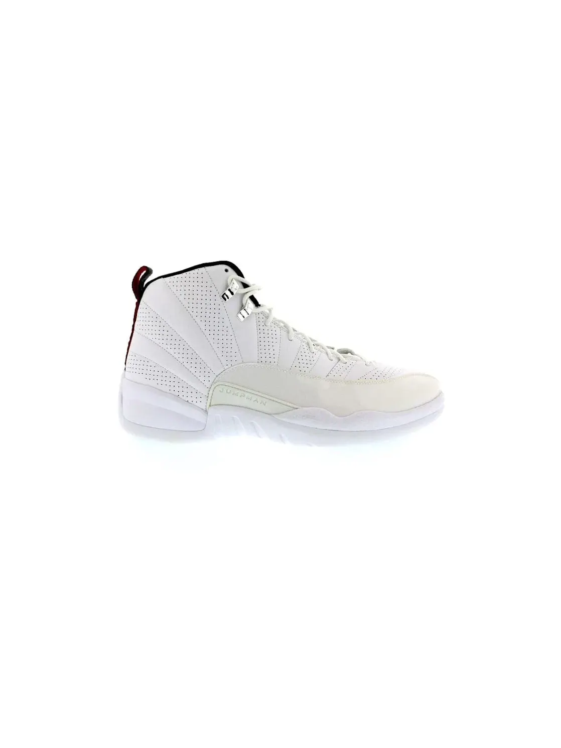 Мужские кроссовки Lifestyle Jordan 12 Retro Jordan — изображение 1 из 4, белый/красный-черный