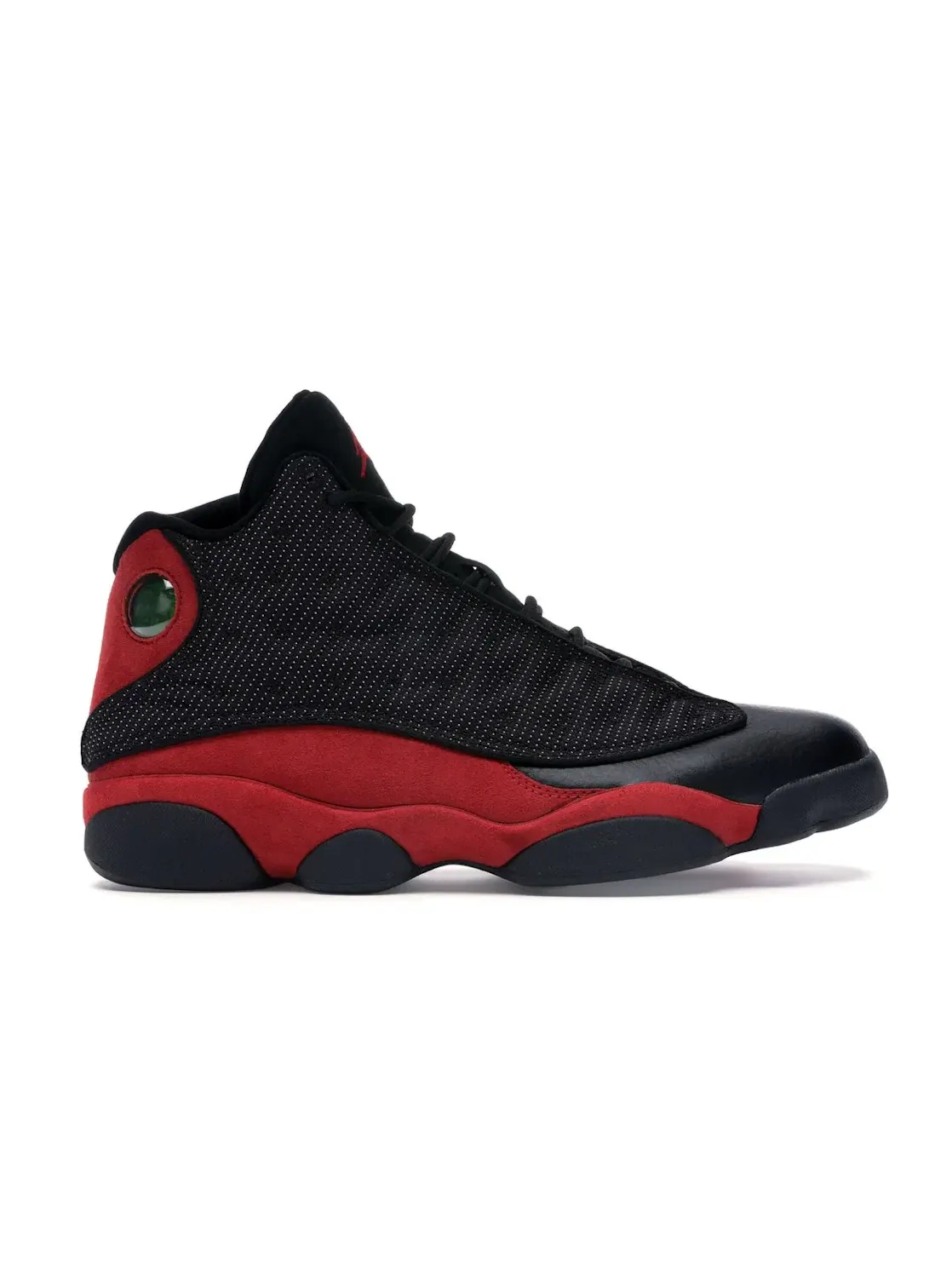 Мужские кроссовки с дизайном лапы Jordan 13 Retro Bred — изображение 1 из 4, черный/красный-белый