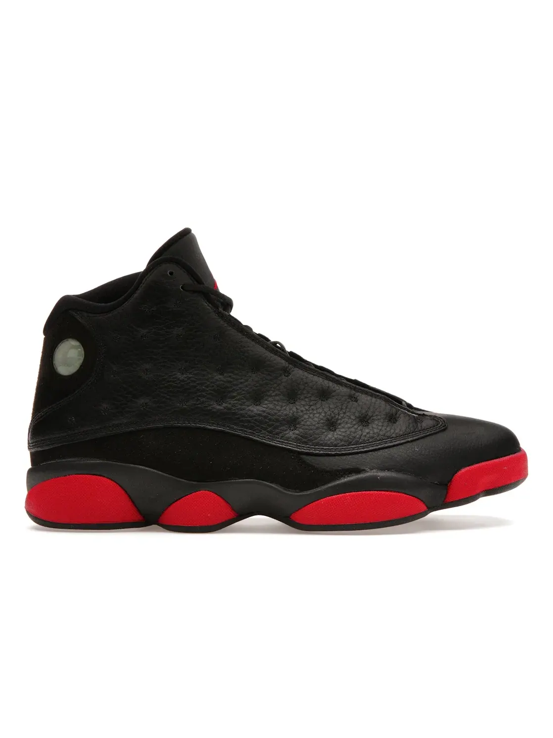 Мужские кроссовки с кожаным и замшевым верхом Air Jordan 13 Retro Jordan — изображение 1 из 4, черный/красный-черный