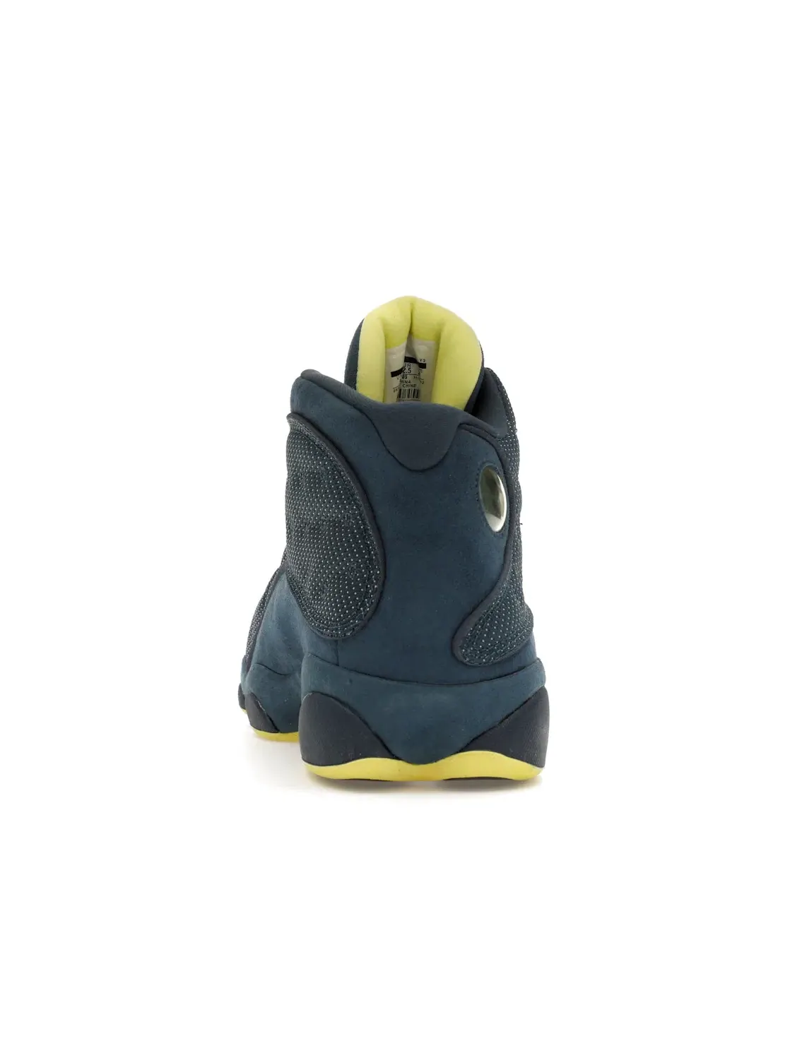 Мужские кроссовки с кожаным и замшевым верхом Jordan 13 Retro Jordan — изображение 4 из 4, синий/желтый-черный
