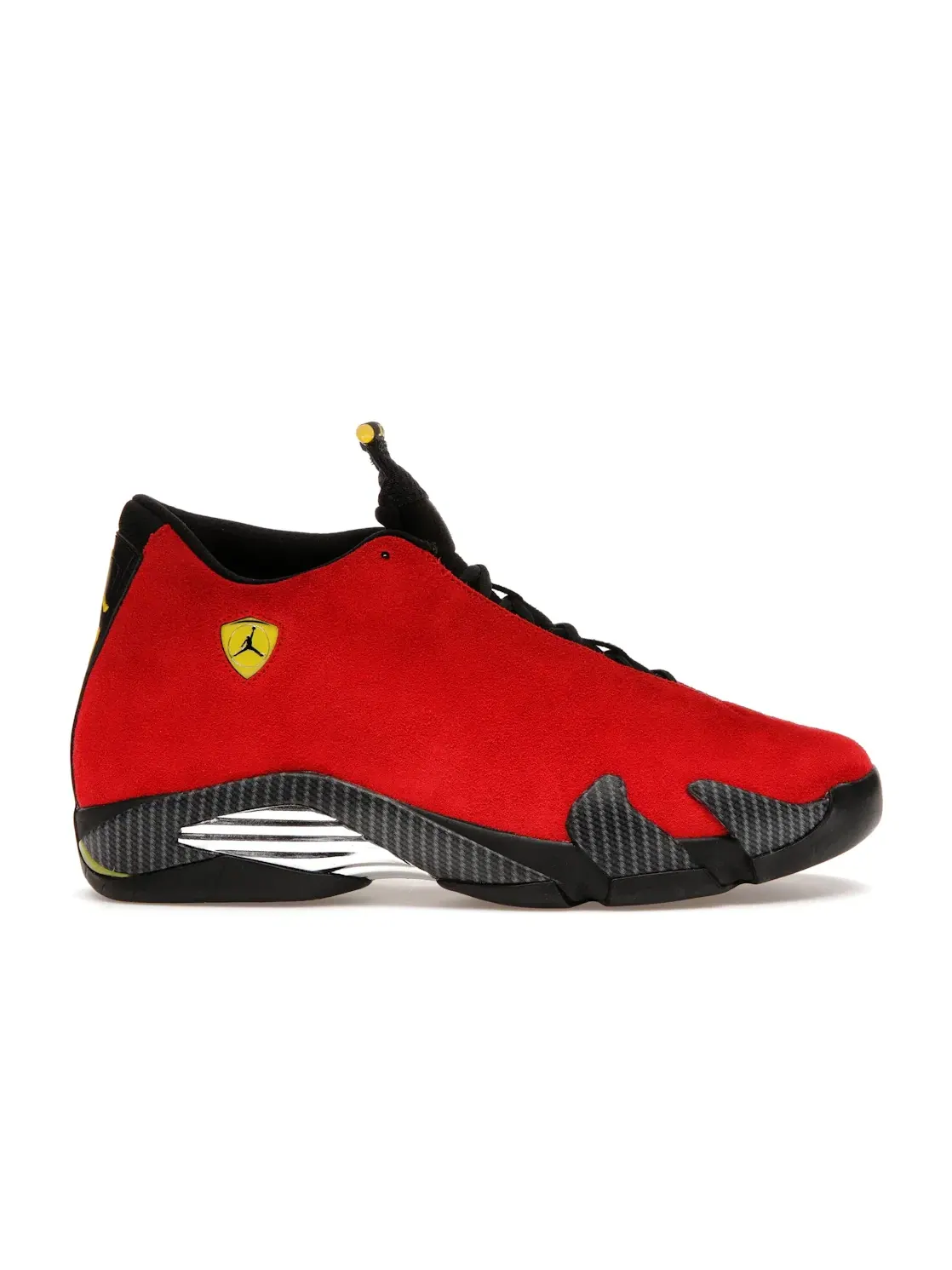Мужские кроссовки с замшевым верхом Jordan 14 Retro Jordan — изображение 1 из 4, красный/черный/желтый