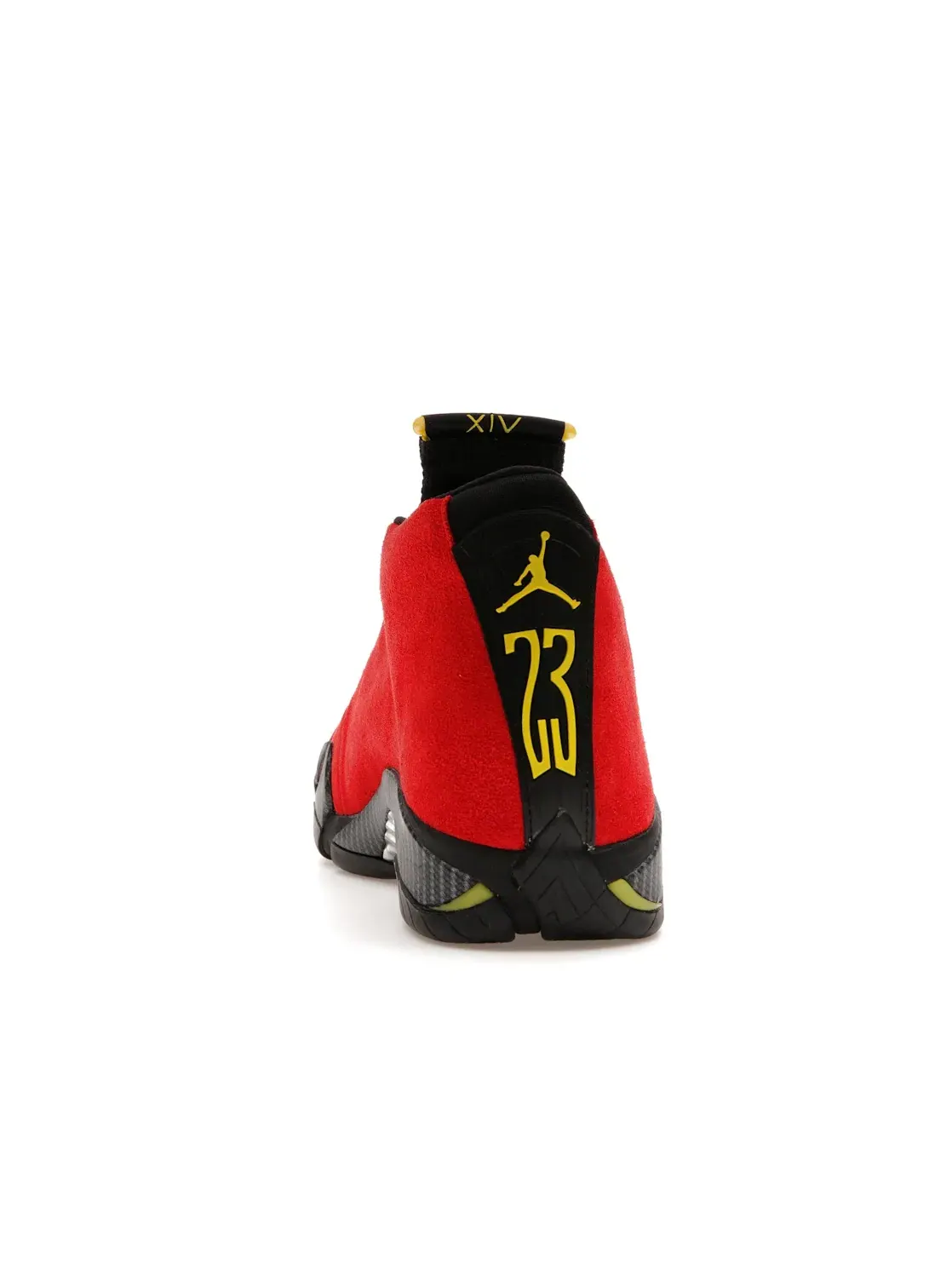 Мужские кроссовки с замшевым верхом Jordan 14 Retro Jordan — изображение 4 из 4, красный/черный/желтый