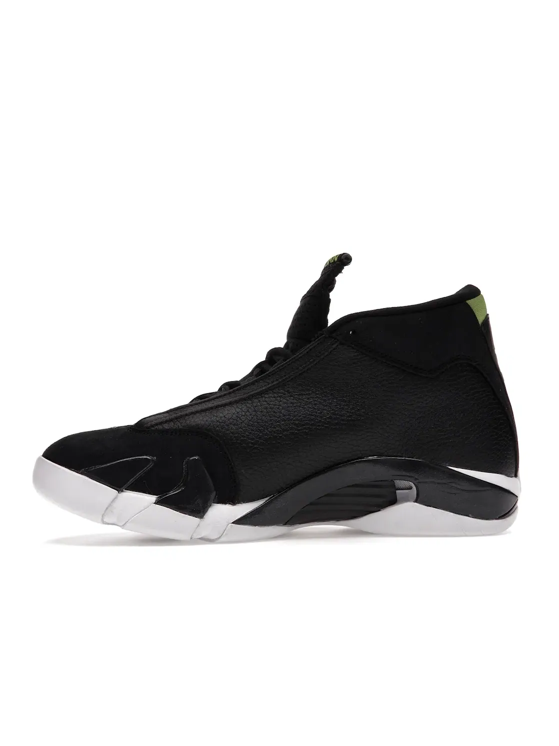 Мужские кроссовки с премиальной кожи Jordan 14 Retro Indiglo Jordan — изображение 3 из 4, черный/белый
