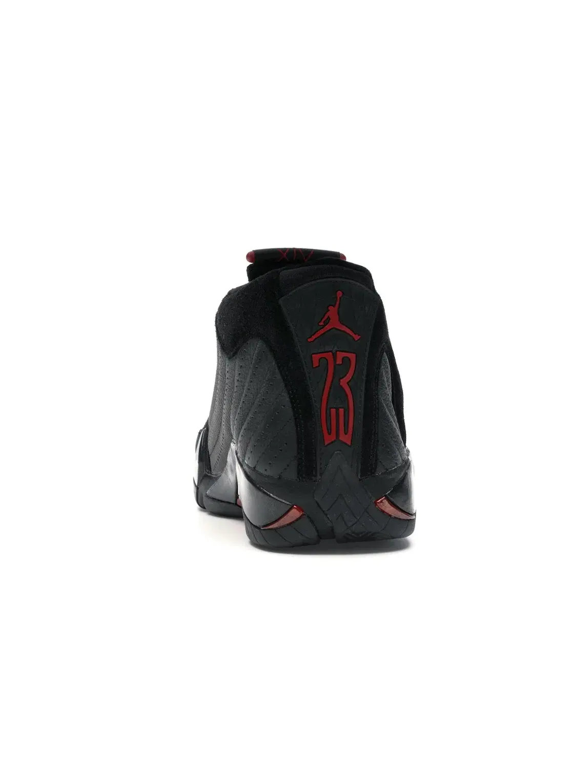 Мужские кроссовки с кожаным верхом Jordan 14 Retro Jordan — изображение 4 из 4, черный/черный-красный