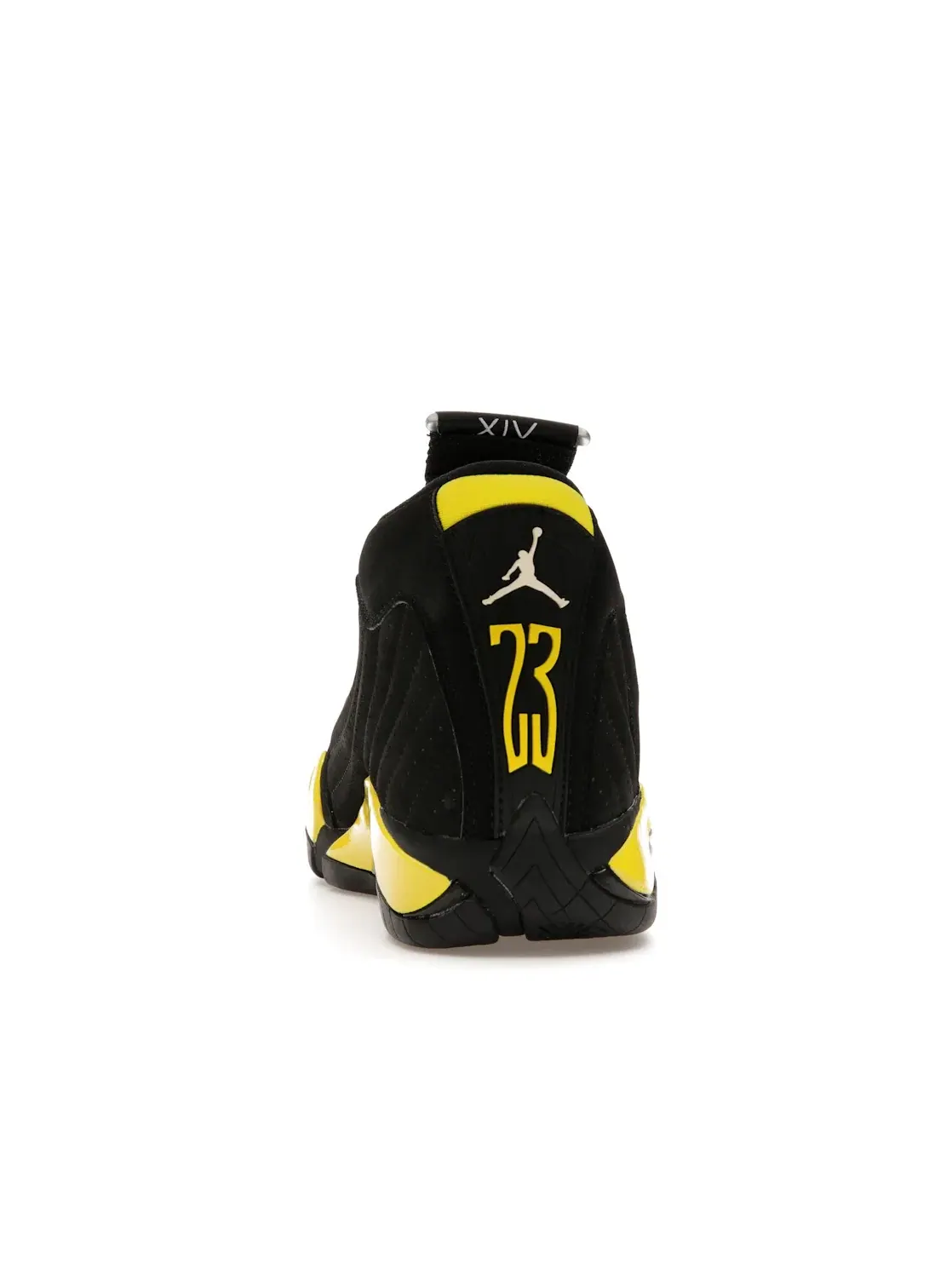 Мужские кроссовки с замшевым и кожаным верхом Jordan 14 Retro Jordan — изображение 4 из 4, черный/желтый-белый