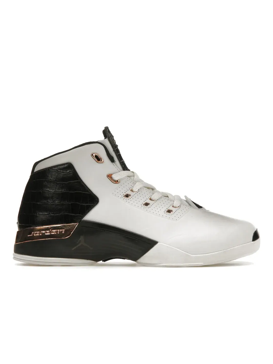 Мужские кроссовки Lifestyle Jordan 17 OG Jordan — изображение 1 из 4, белый/черный-металлик