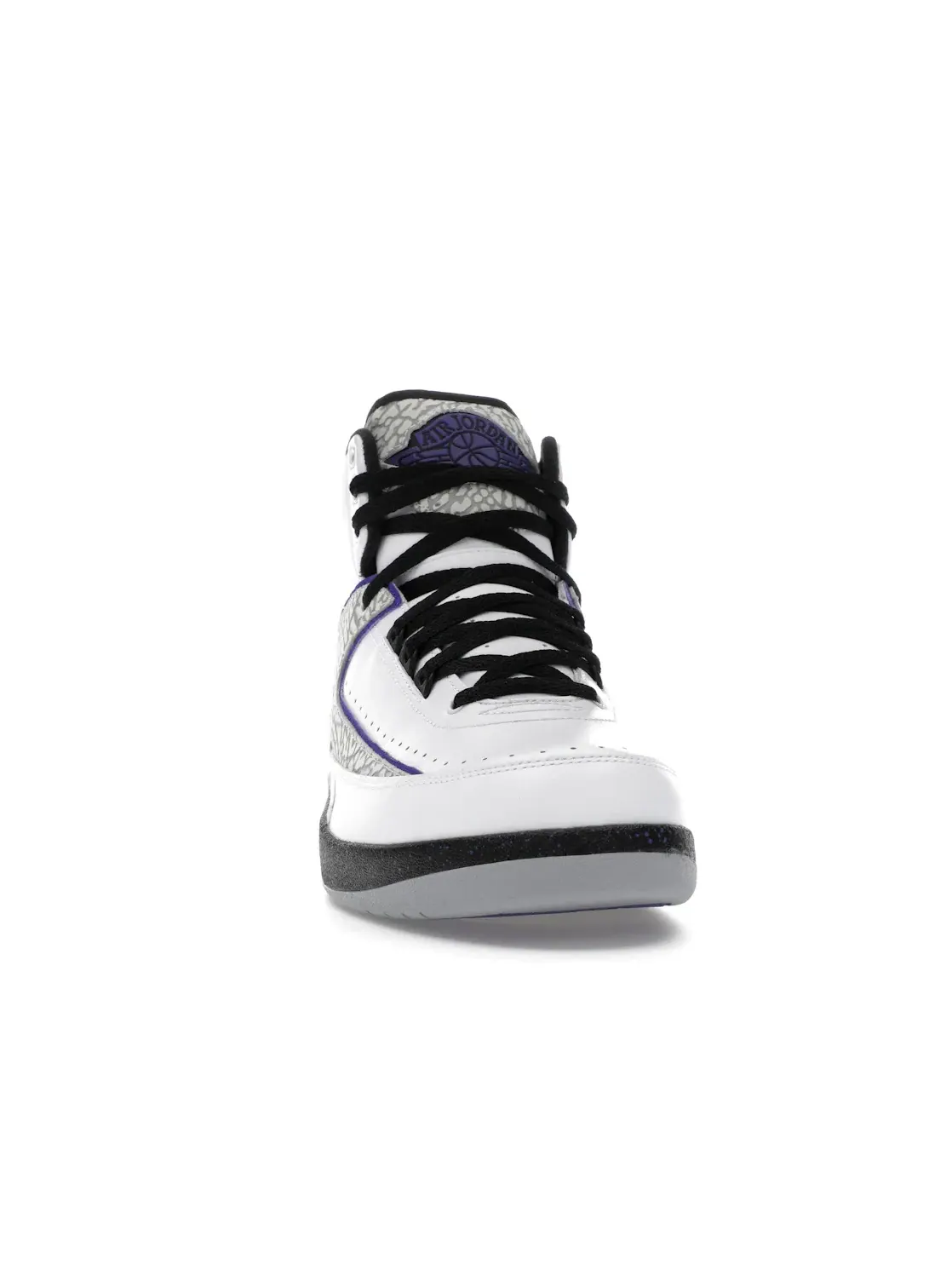 Мужские кроссовки с принтом Jordan 2 Retro Jordan — изображение 2 из 4, белый черный