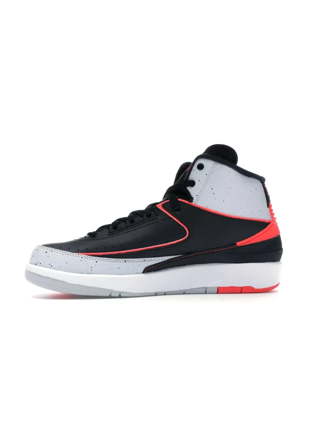 Детские кроссовки lifestyle с моделью Jordan 2 Retro Jordan — изображение 3 из 4, черный/-платиновый-белый