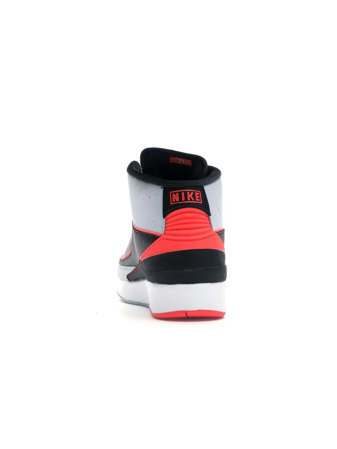 Детские кроссовки lifestyle с моделью Jordan 2 Retro Jordan — изображение 4 из 4, черный/-платиновый-белый