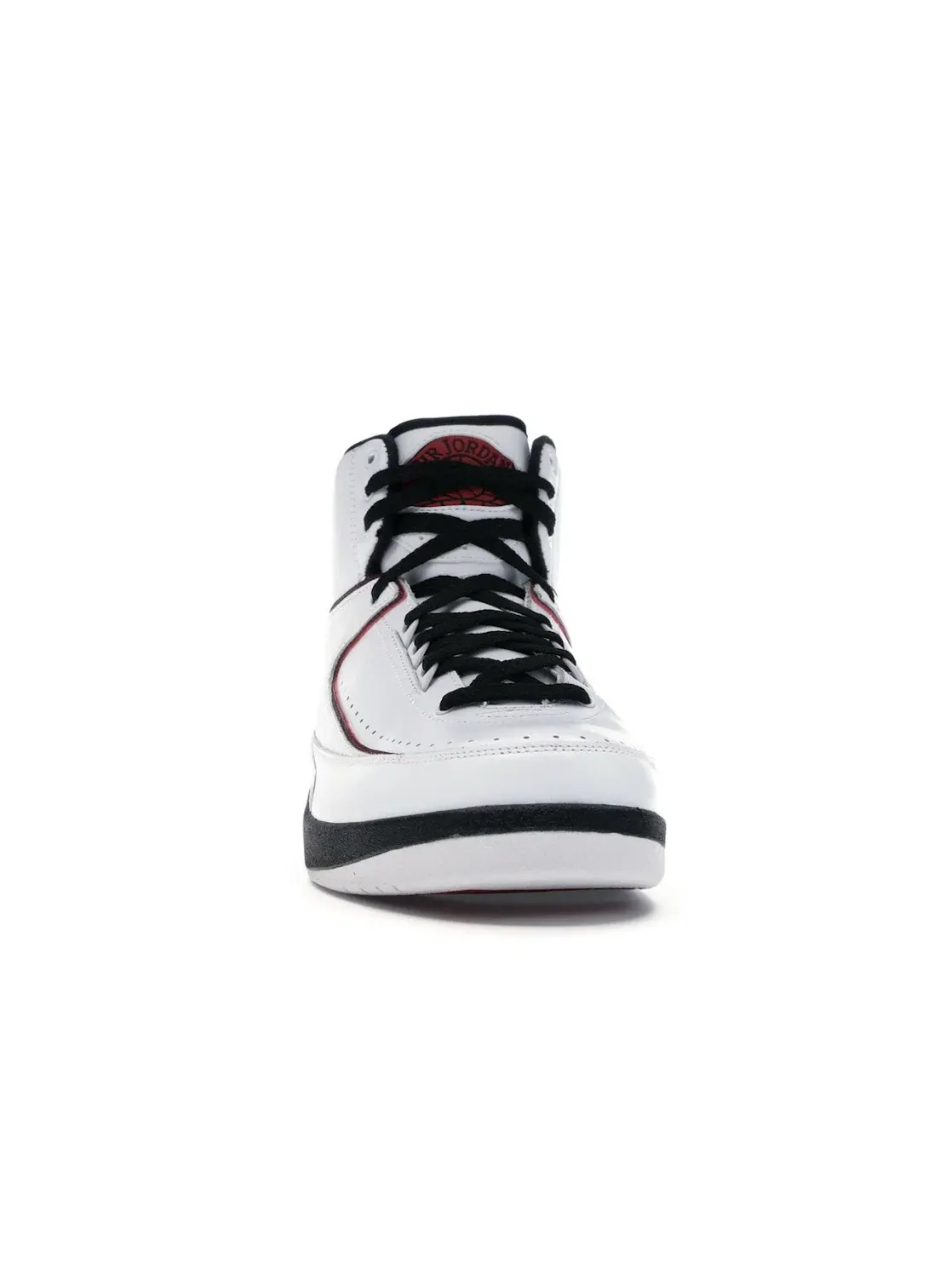 Мужские кроссовки с замшевой отделкой Jordan 2 Retro — изображение 2 из 4, белый/черный-красный