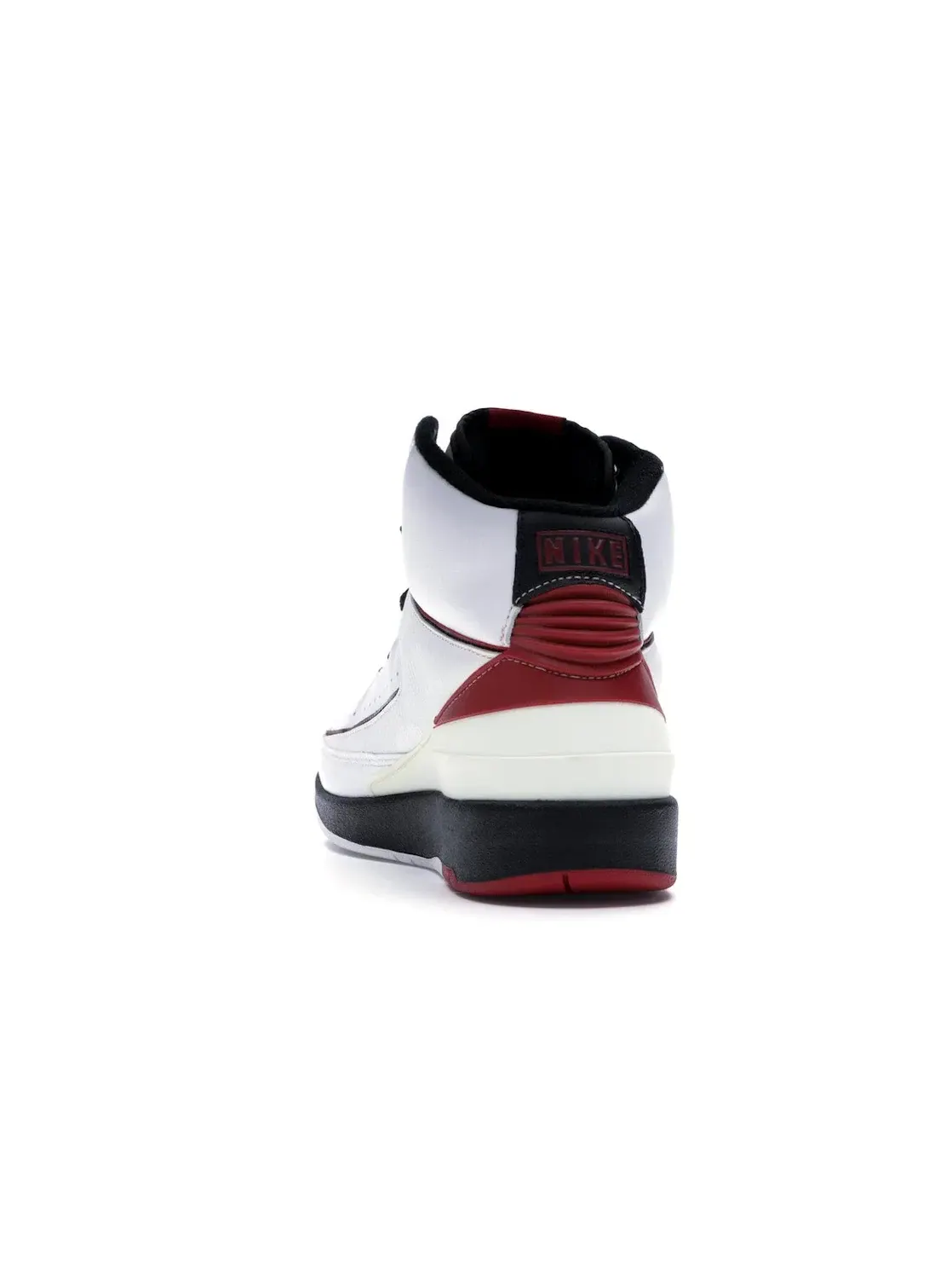 Мужские кроссовки Lifestyle с ретро-дизайном Jordan 2 Retro Jordan — изображение 4 из 4, белый/красный-черный