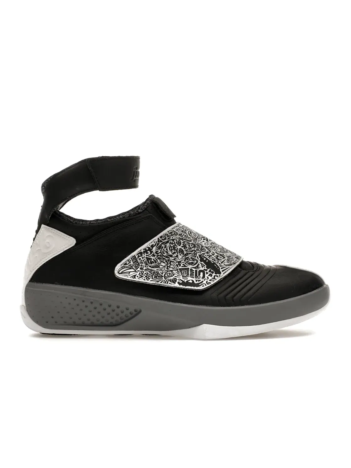 Мужские кроссовки Jordan 20 Retro — изображение 1 из 4, черный/белый-серый