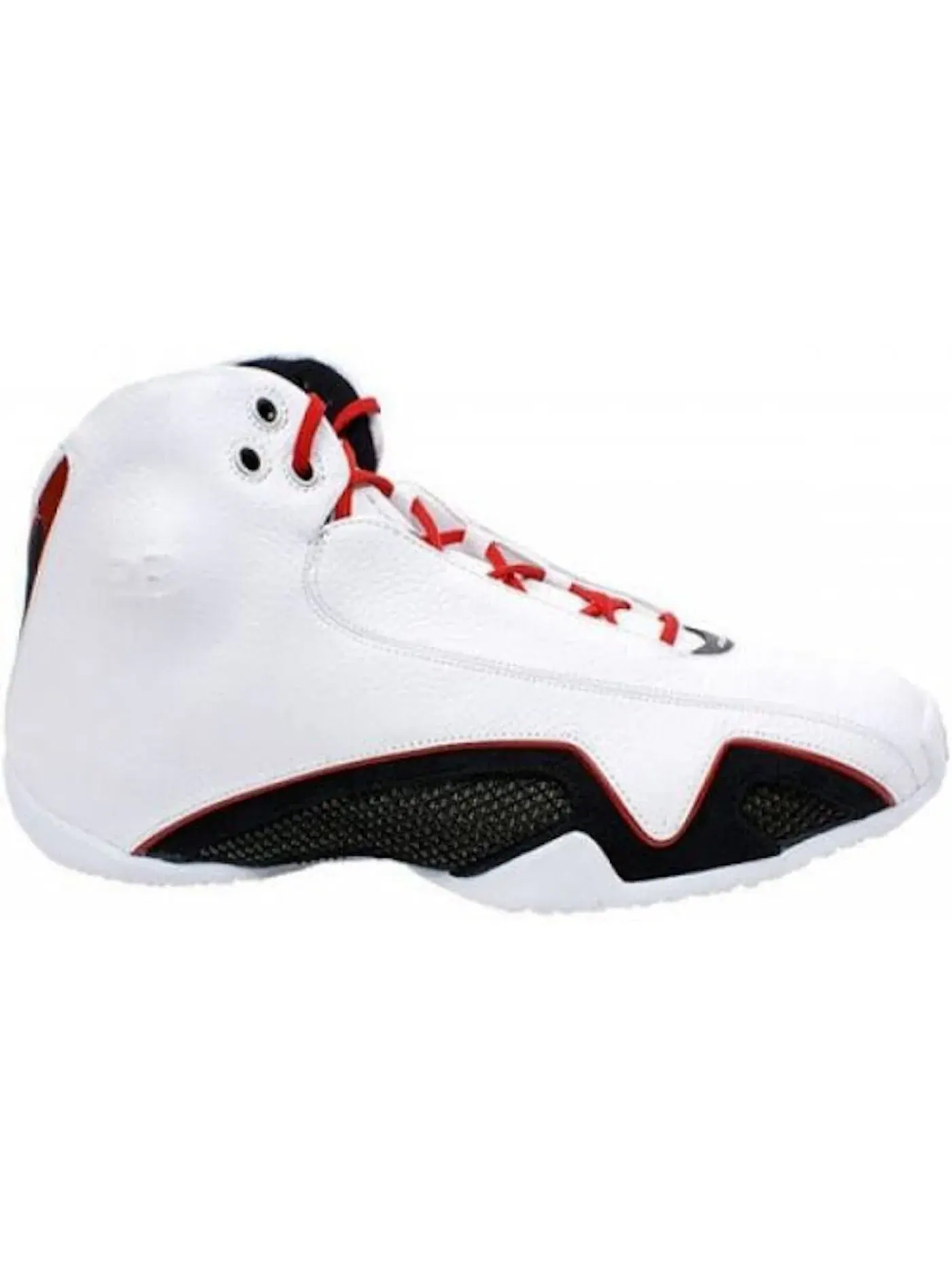 Мужские кроссовки с кожаным верхом Jordan 21 White Varsity Red Metallic Silver Jordan — изображение 1 из 1