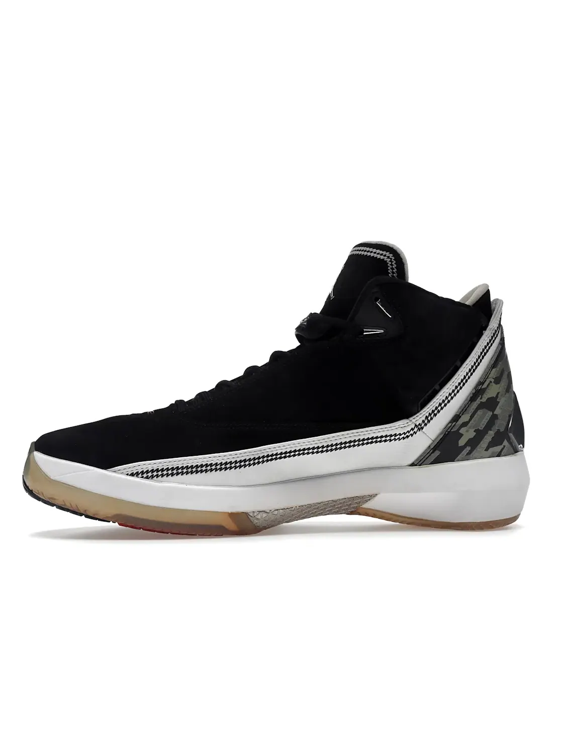 Мужские кроссовки Lifestyle Jordan 22 OG Jordan — изображение 3 из 4, черный/белый