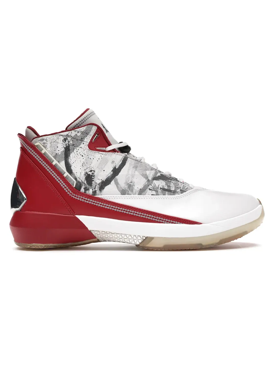 Мужские кроссовки Lifestyle Jordan 22 OG Jordan — изображение 1 из 4, белый/красный-черный