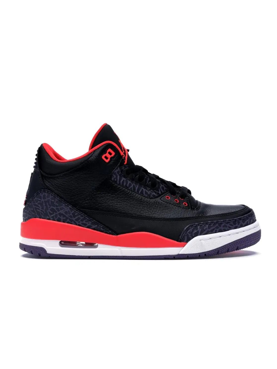 Мужские кроссовки с ретро-дизайном Jordan 3 Retro Jordan — изображение 1 из 4, черный яркий