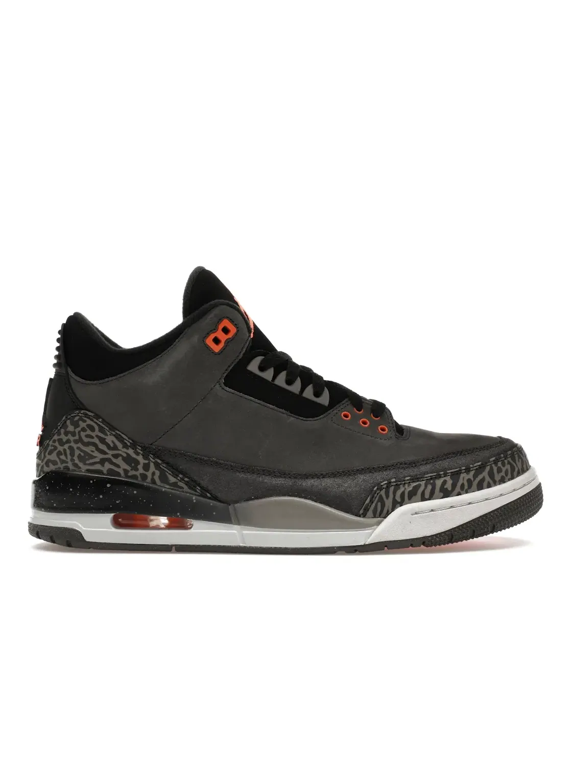 Мужские кроссовки с замшевым верхом Jordan 3 Retro Fear Pack — изображение 1 из 4, оранжевый-черный
