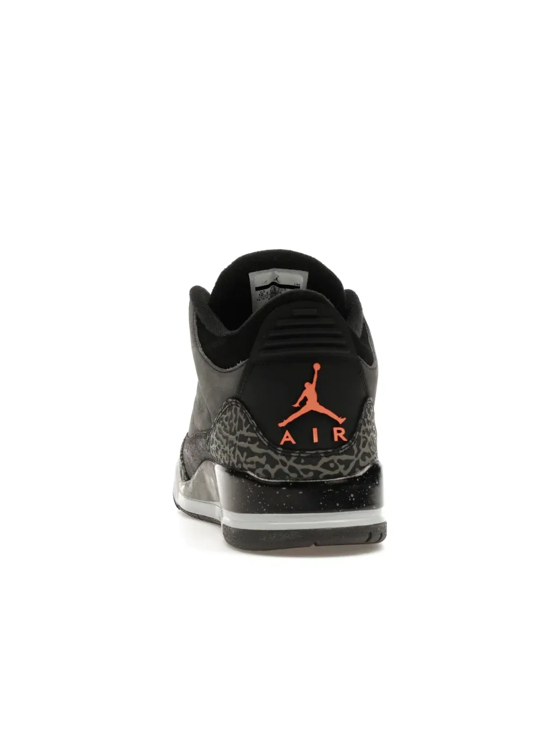 Мужские кроссовки с замшевым верхом Jordan 3 Retro Fear Pack — изображение 4 из 4, оранжевый-черный