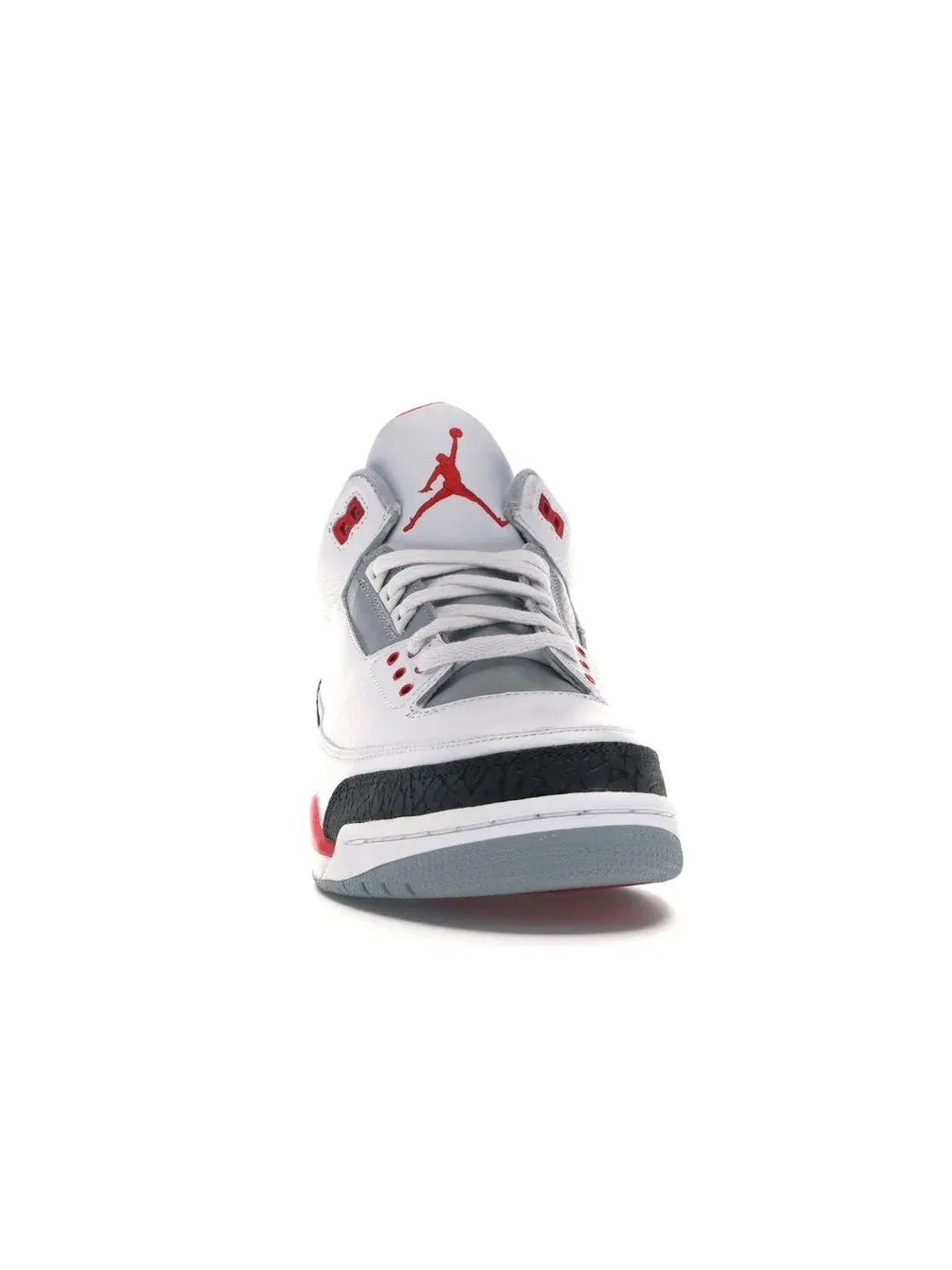 Мужские кроссовки Lifestyle Jordan 3 Retro — изображение 2 из 4, белый/красный-серый