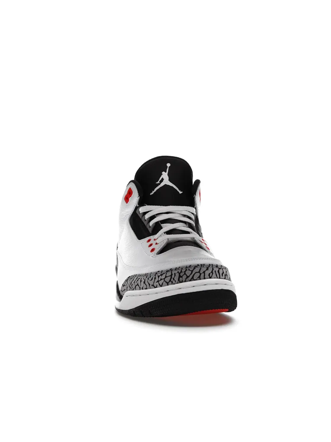 Мужские кроссовки с принтом Jordan 3 Retro Jordan — изображение 2 из 4, белый/серый--черный