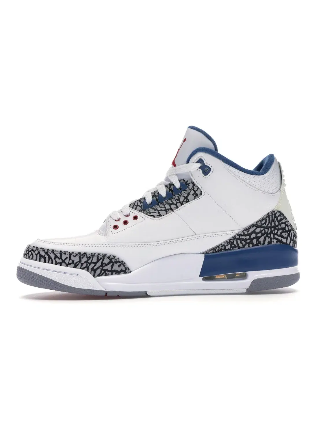 Мужские кроссовки Lifestyle с ретро-дизайном Jordan 3 Retro Jordan — изображение 3 из 4, белый/серый-синий
