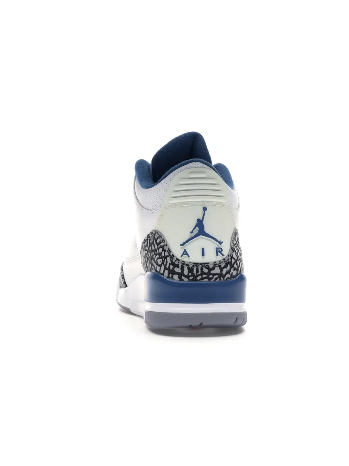 Мужские кроссовки Lifestyle с ретро-дизайном Jordan 3 Retro Jordan — изображение 4 из 4, белый/серый-синий