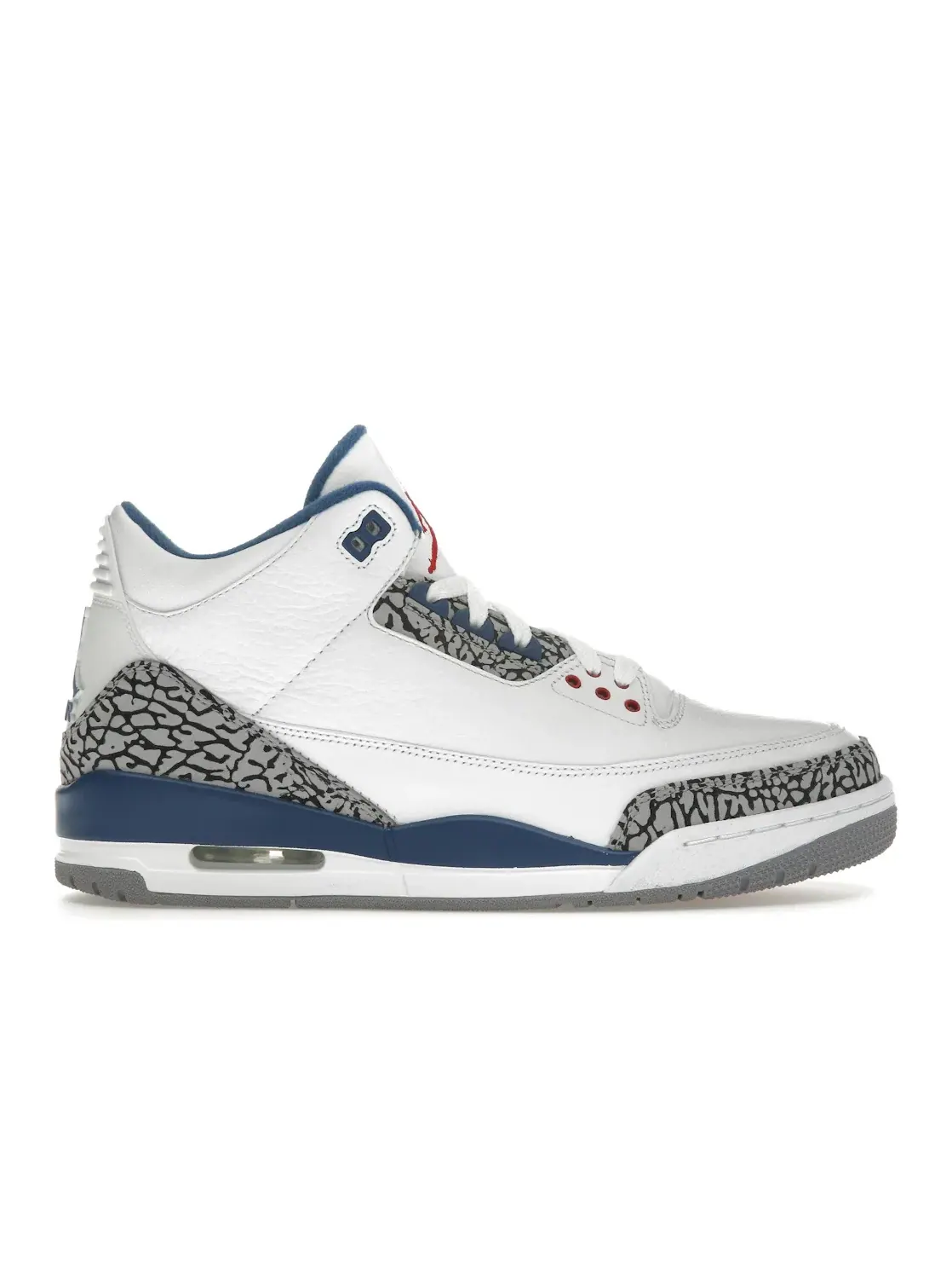 Мужские кроссовки Lifestyle Jordan 3 Retro Jordan — изображение 1 из 4, белый/серый-синий