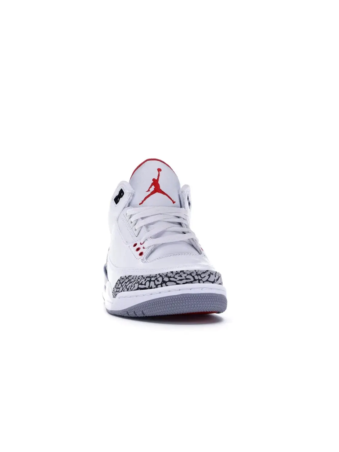 Мужские кроссовки Lifestyle Джордан 3 Ретро White/Cement Grey-Fire Red Jordan — изображение 2 из 4, белый/серый-красный