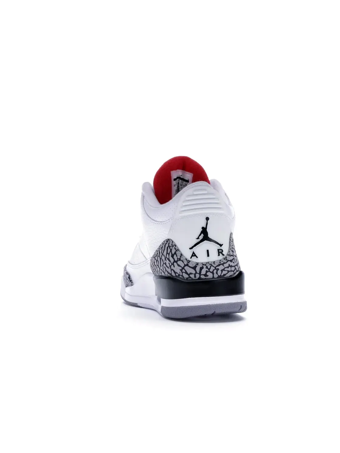 Мужские кроссовки Lifestyle Джордан 3 Ретро White/Cement Grey-Fire Red Jordan — изображение 4 из 4, белый/серый-красный