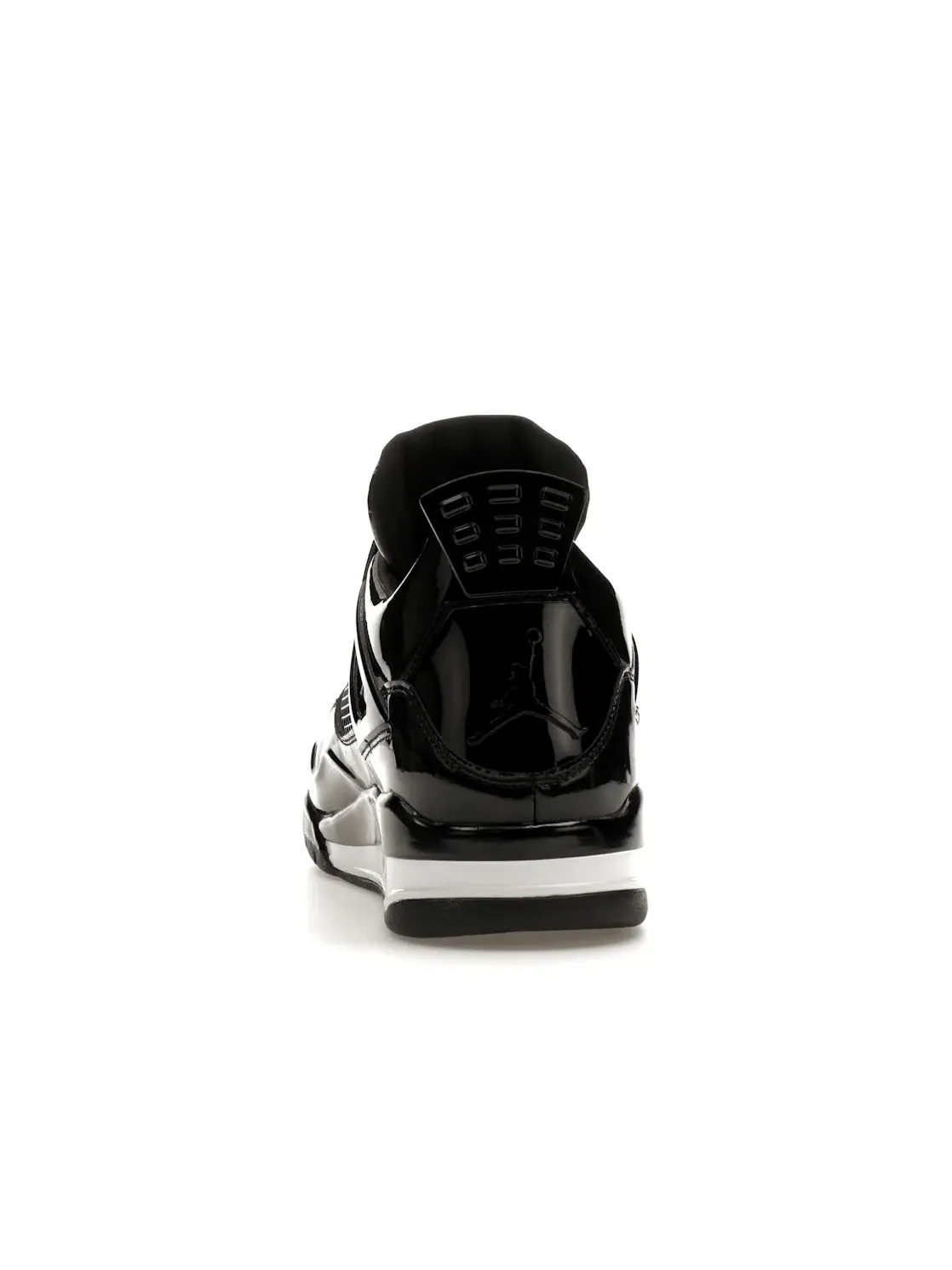 Мужские кроссовки с лакированной кожей Jordan 4 Retro — изображение 4 из 4, черный/белый