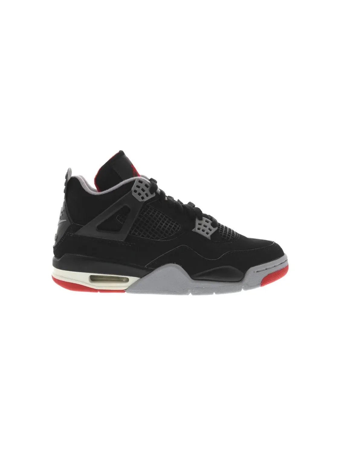 Мужские кроссовки Lifestyle Jordan 4 Retro Jordan — изображение 1 из 4, черный/серый