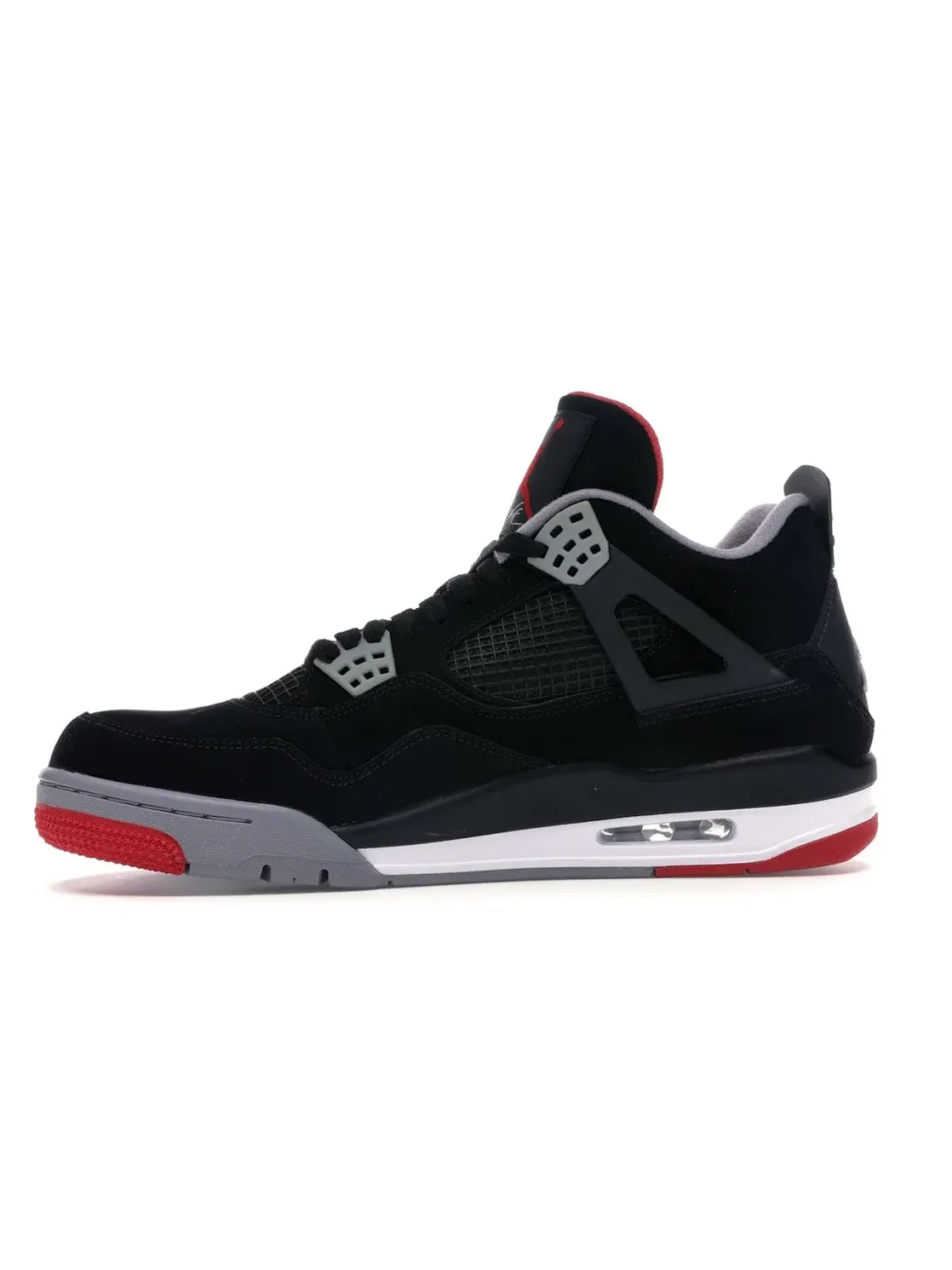 Мужские кроссовки Lifestyle Jordan 4 Retro Jordan — изображение 3 из 4, черный/красный-серый
