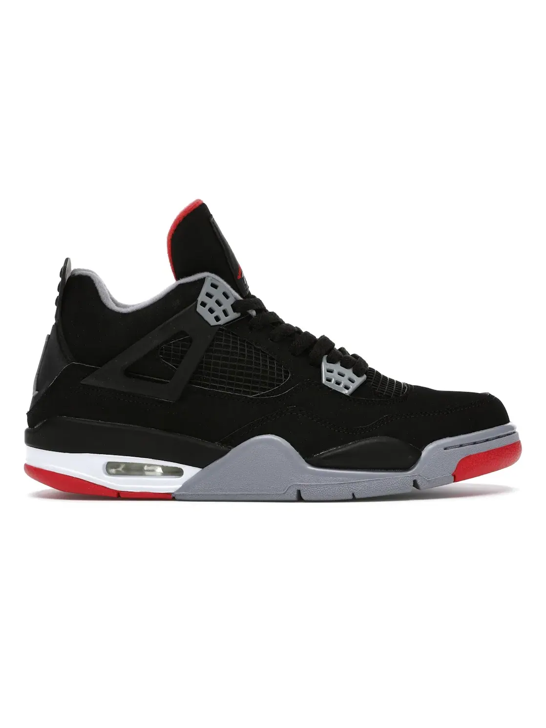Мужские кроссовки Lifestyle Jordan 4 Retro Jordan — изображение 1 из 4, черный/серый-красный