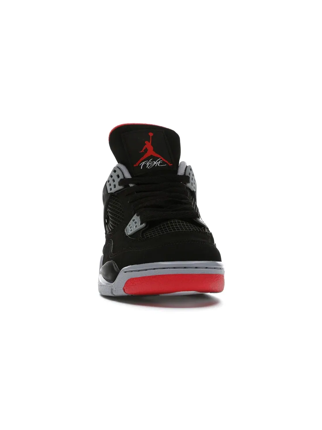 Мужские кроссовки Lifestyle Jordan 4 Retro Jordan — изображение 2 из 4, черный/серый-красный