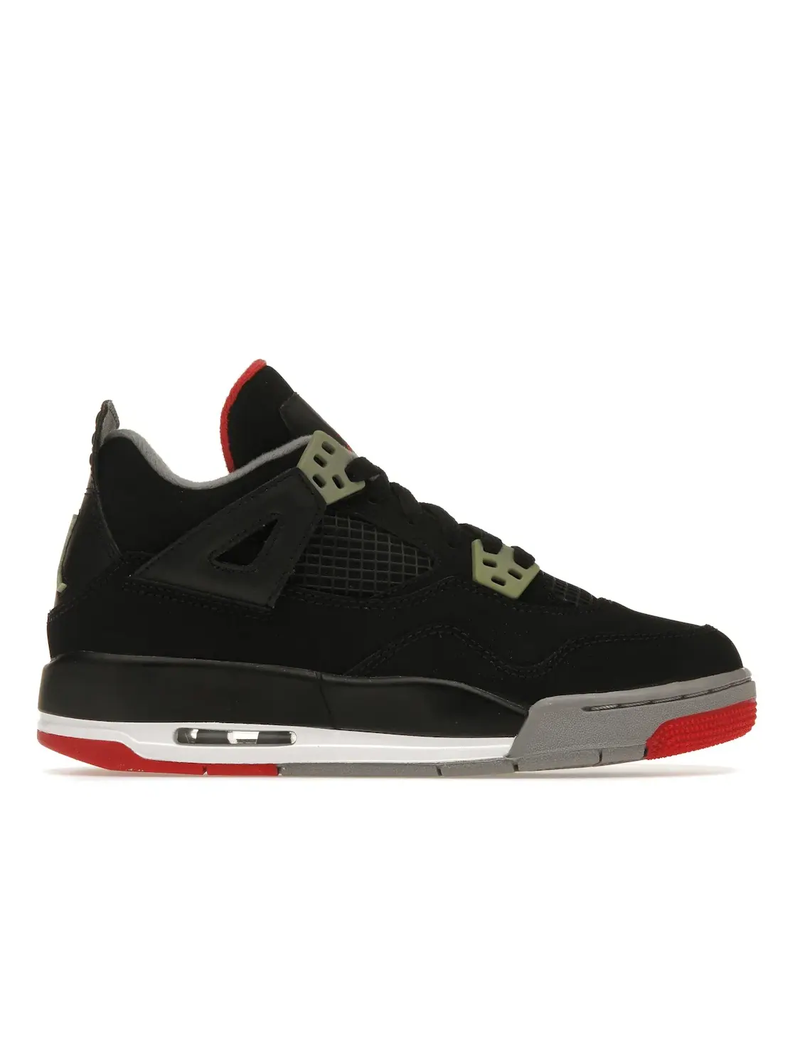 Детские кроссовки Lifestyle Jordan 4 Retro Jordan — изображение 1 из 4, черный/красный-серый