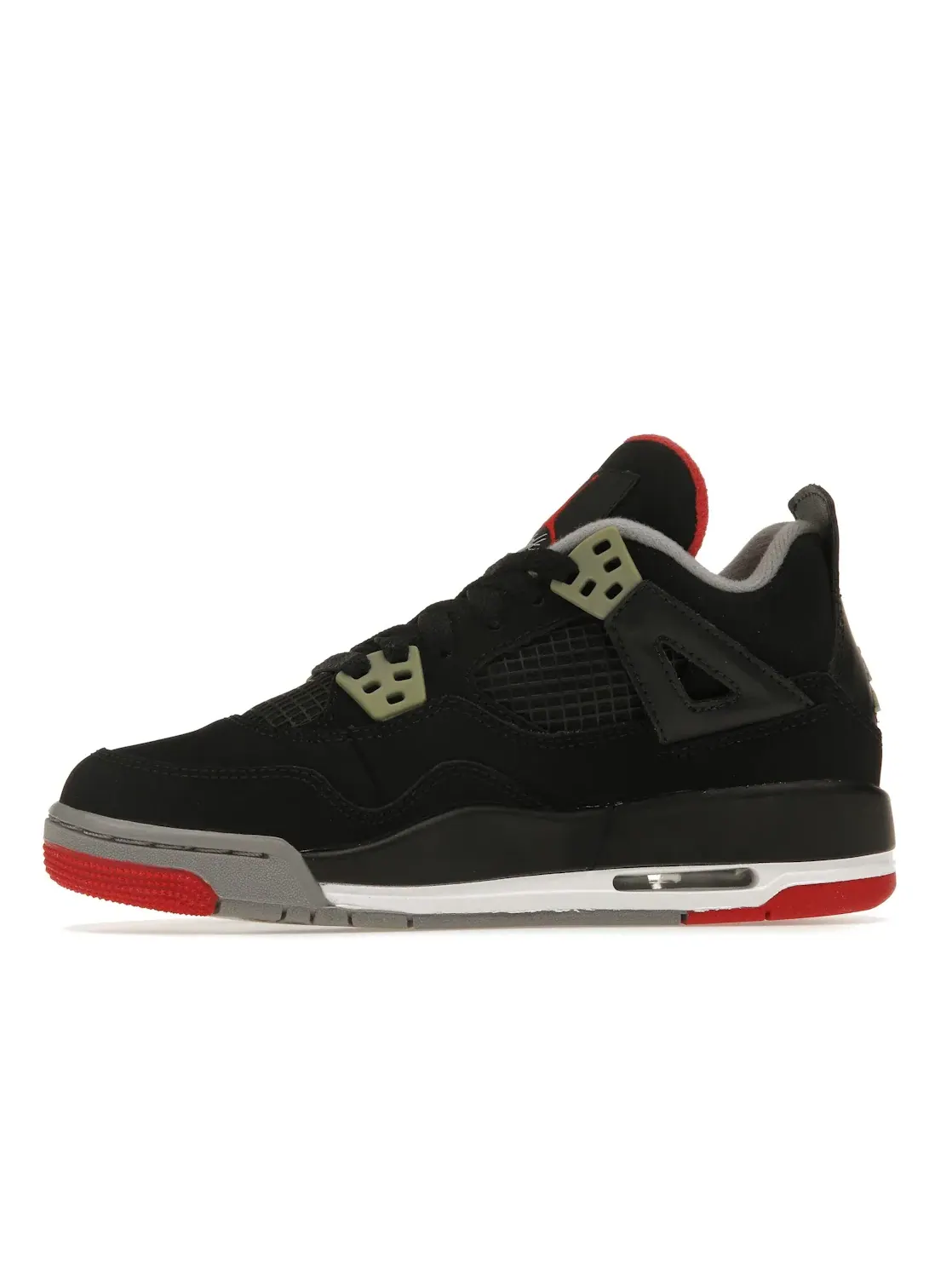 Детские кроссовки Lifestyle Jordan 4 Retro Jordan — изображение 3 из 4, черный/красный-серый