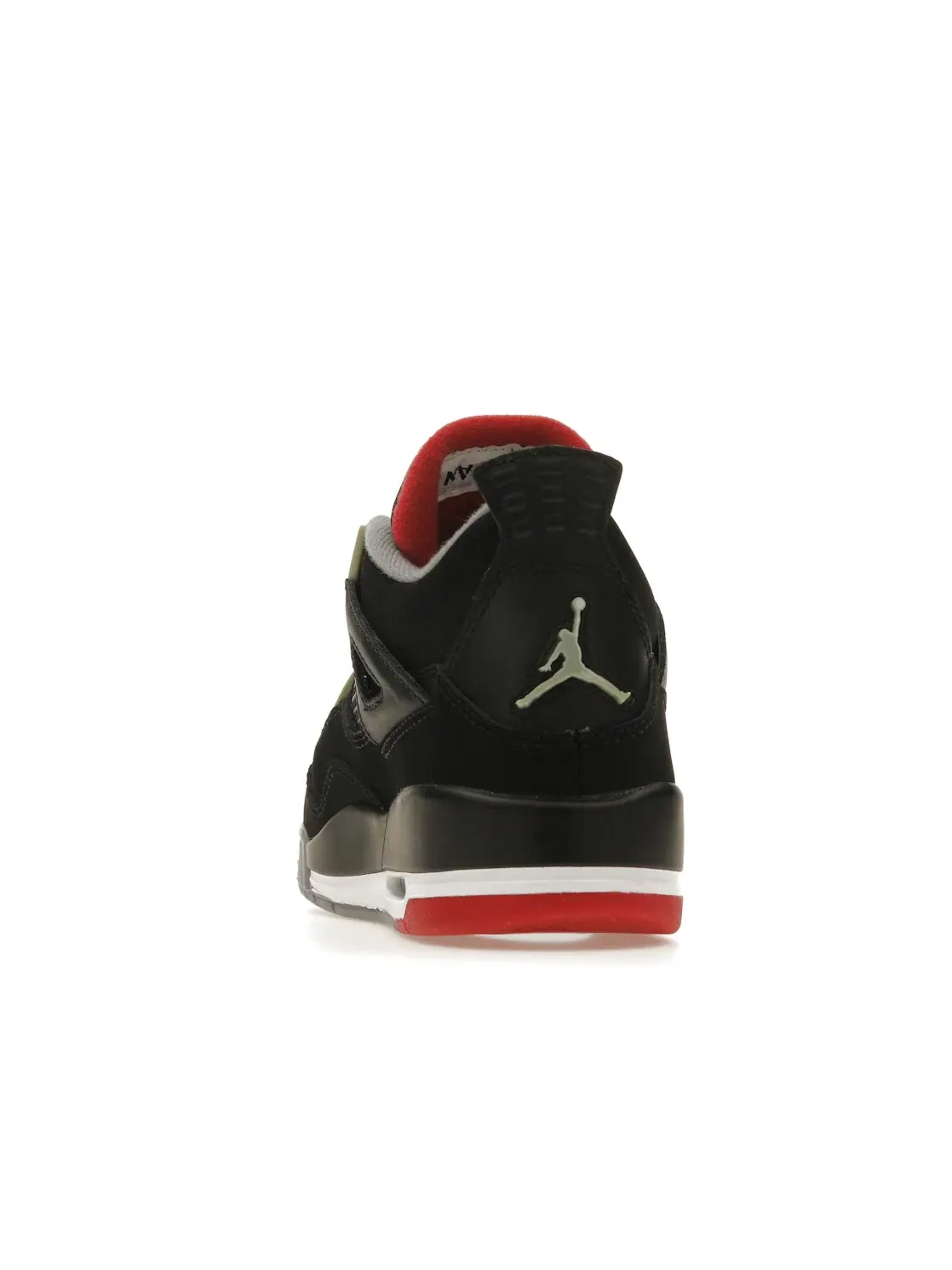 Детские кроссовки Lifestyle Jordan 4 Retro Jordan — изображение 4 из 4, черный/красный-серый