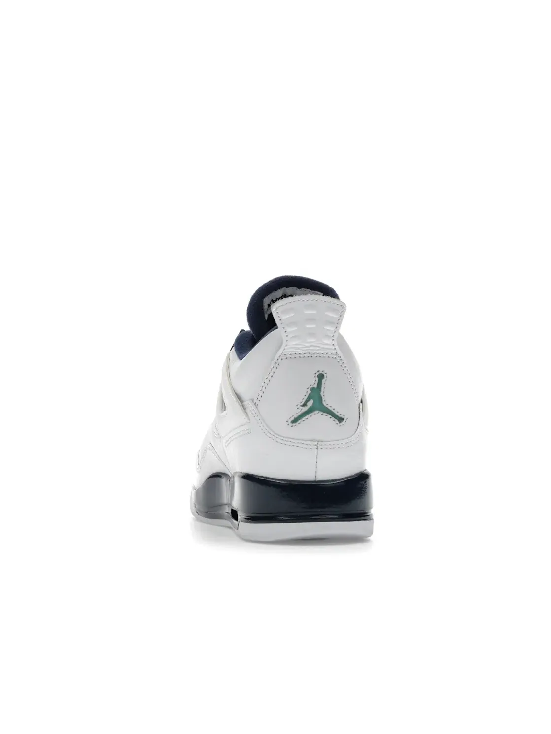 Детские кроссовки Lifestyle с верхом из кожи Jordan 4 Retro Jordan — изображение 4 из 4, белый/синий-темно-синий