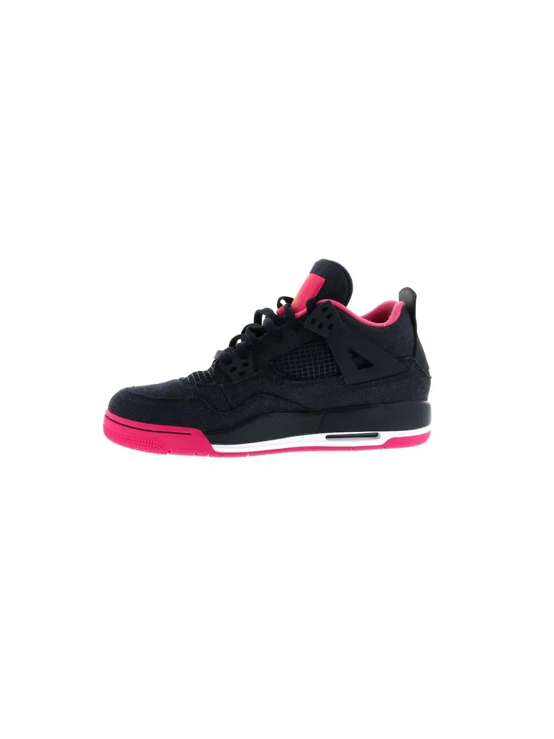 Детские кроссовки для девочек с джинсовым верхом Jordan 4 Retro — изображение 3 из 4