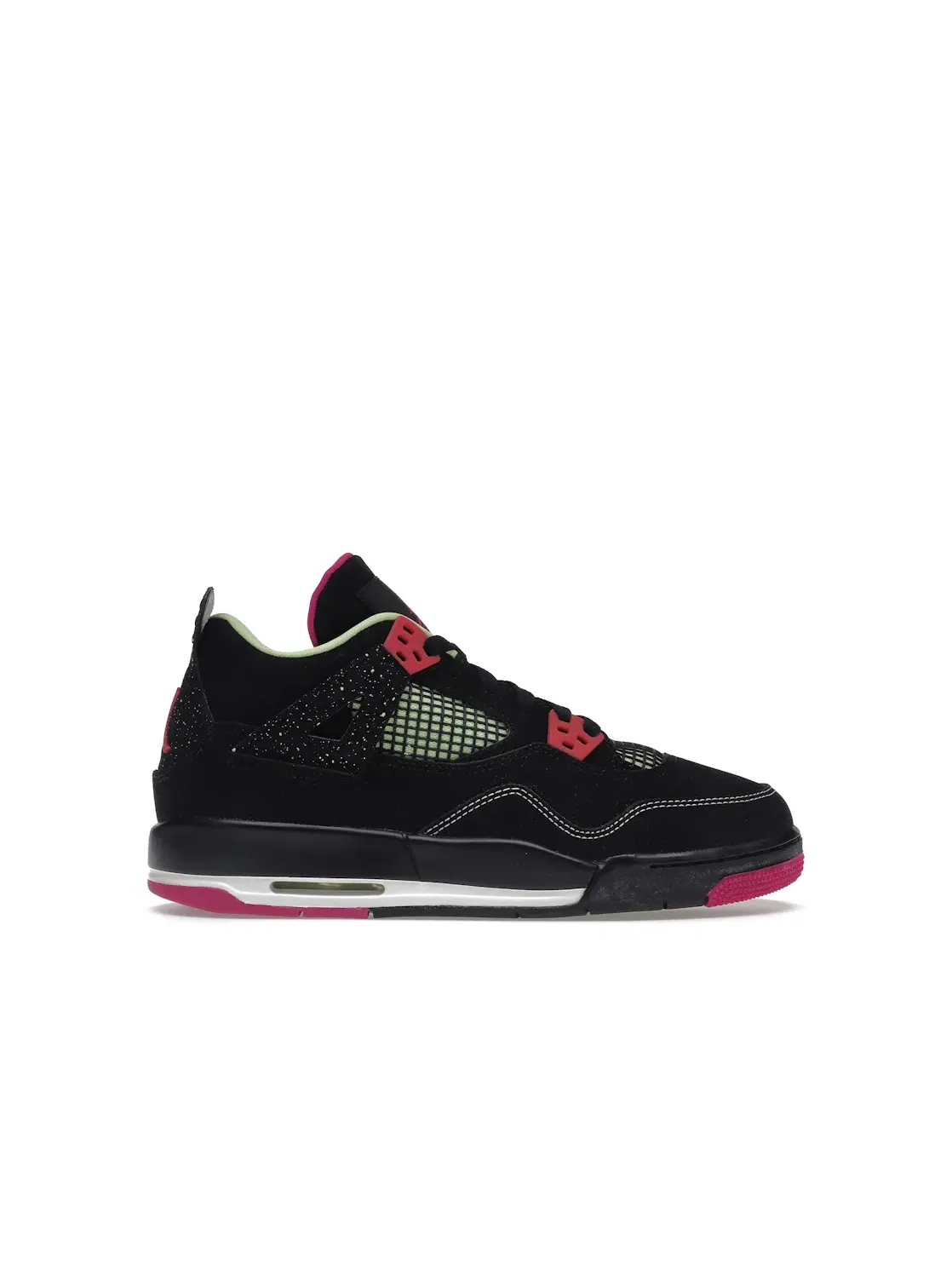 Детские кроссовки Lifestyle с принтом Jordan 4 Retro Jordan — изображение 1 из 4, черный/--белый