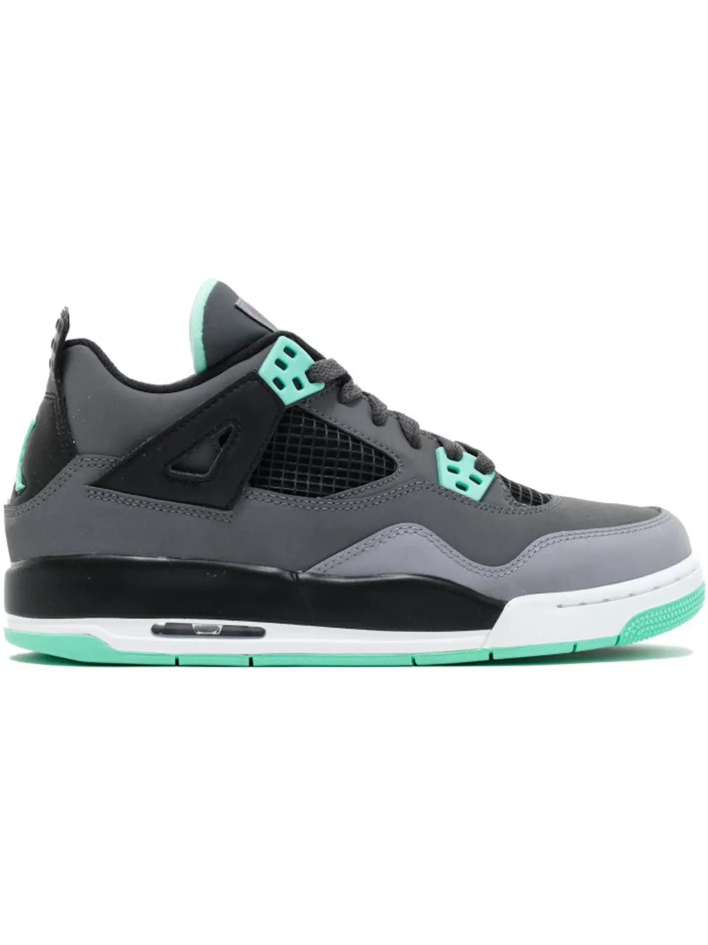 Детские кроссовки Lifestyle с зеленым свечением Jordan 4 Retro Jordan — изображение 1 из 1