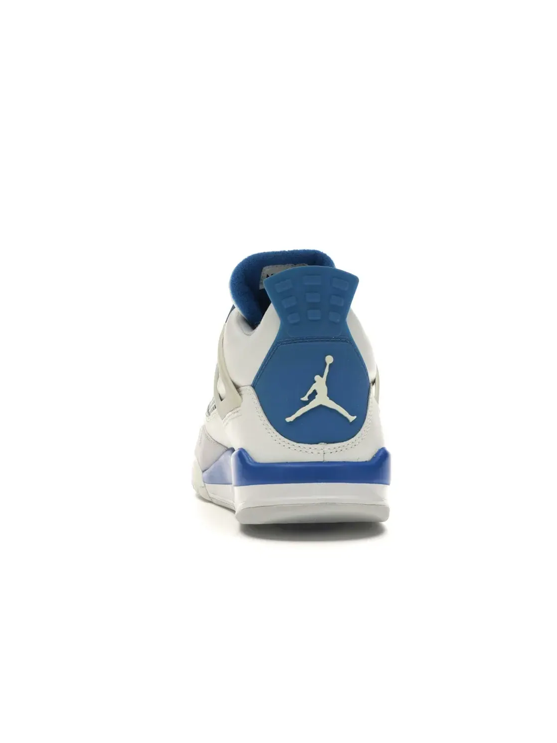 Мужские кроссовки с цветовыми акцентами Jordan 4 Retro Jordan — изображение 4 из 4, белый/синий-серый